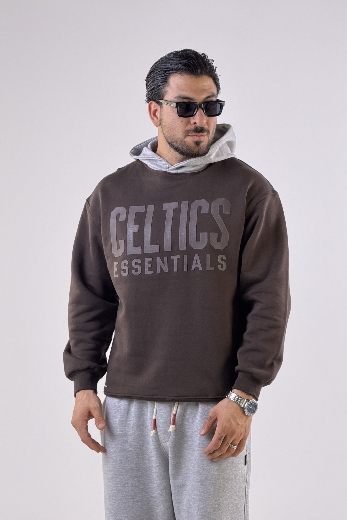 هودی چاپ CELTICS داخل کرک (11099)