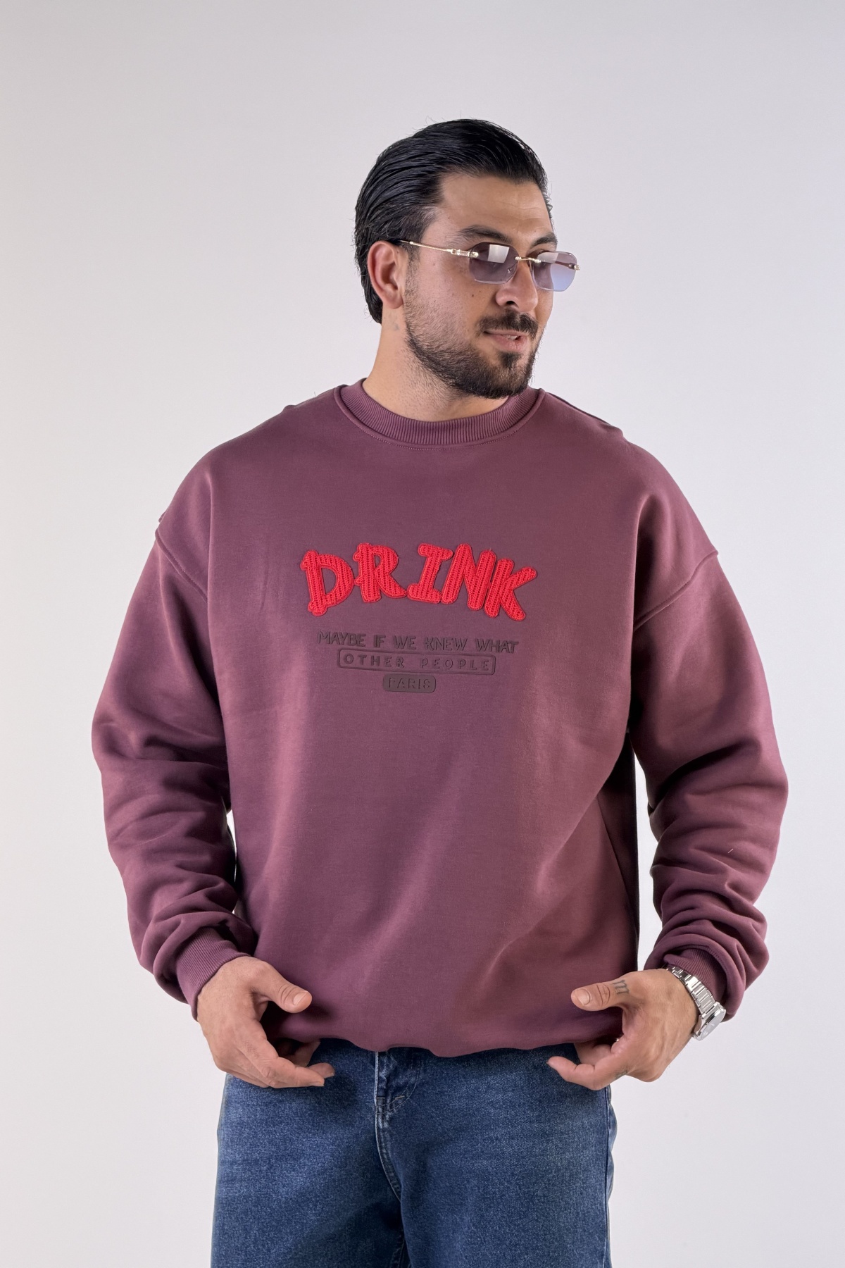 دورس تیکه دوزی DRINK و چاپ (11230)